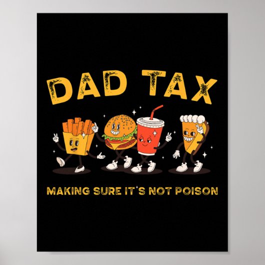 Vader Belastingdienst zorgt ervoor dat het niet gi Poster (Voorkant)