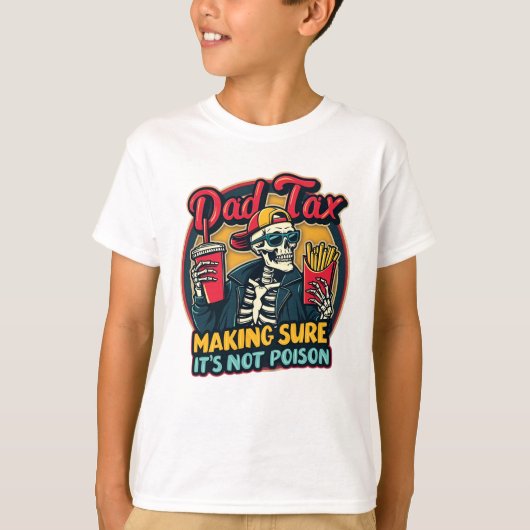 Vader Belastingdienst zorgt ervoor dat het niet gi T-shirt (Voorkant)