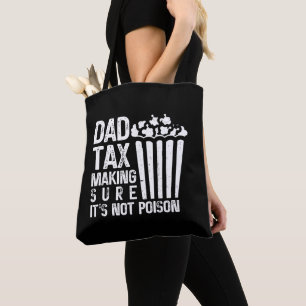 Vader Belastingdienst zorgt ervoor dat het niet gi Tote Bag