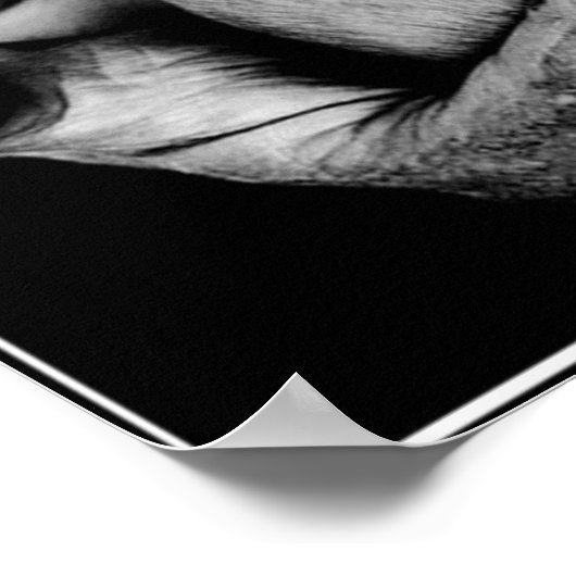 Vader beschermt handen poster (Hoek)