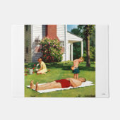 Vader bezoedelen deurmat (Voorkant)