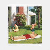 Vader bezoedelen fleece deken (Voorkant)