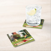 Vader bezoedelen kartonnen onderzetters (Insitu)