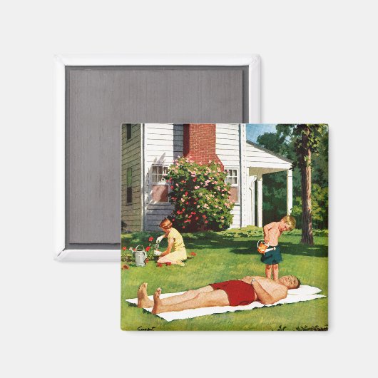 Vader bezoedelen magneet (Voorkant / Achterkant)