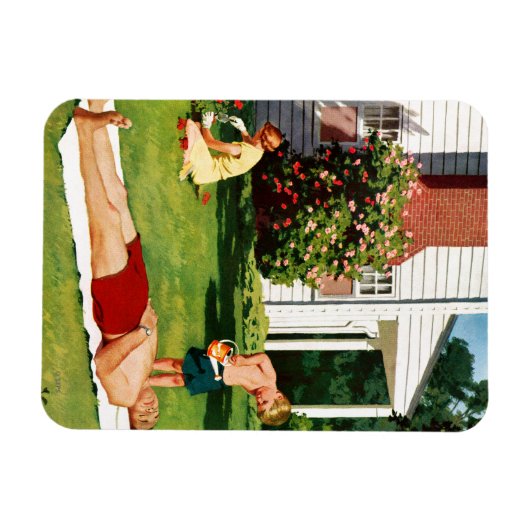 Vader bezoedelen magneet (Horizontaal)