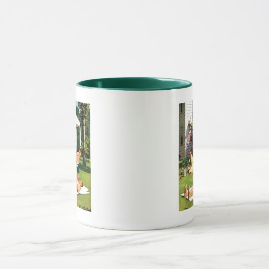 Vader bezoedelen mok (Midden)