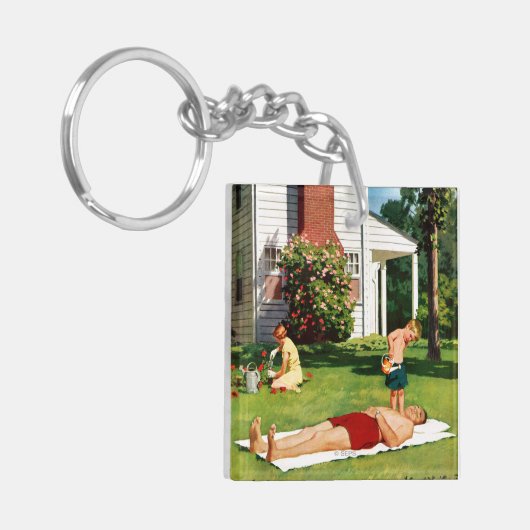 Vader bezoedelen sleutelhanger (Voorkant Links)