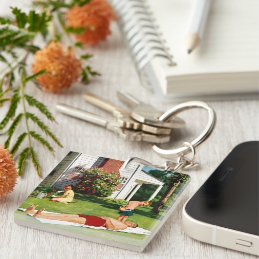 Vader bezoedelen sleutelhanger (Voorkant Rechts)