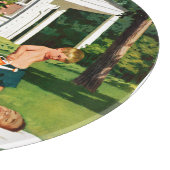 Vader bezoedelen snijplank (Hoek)