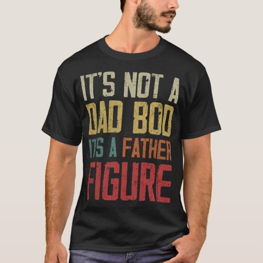 Vader Bod Vader Figuur Retro Grappig Quote T-shirt (Voorkant)