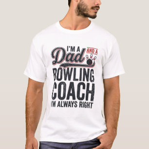 Vader Bowling Coach Altijd Gelijk Vintage Shirt On
