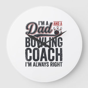 Vader Bowling Coach Altijd Gelijk Vintage Shirt On Grote Klok