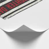 Vader-brandweerman Bedrukte Vlag Vector Design_1 Cadeaupapier (Hoek)