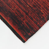 Vader bruin hout foto collage rustiek fleece deken (Hoek)