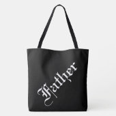 Vader-Canvas tas (Achterkant)