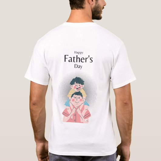 Vader: CEO van de familie T-shirt (Achterkant)