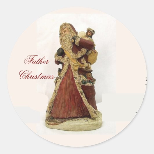 VADER CHRISTAS STICKER (Voorkant)