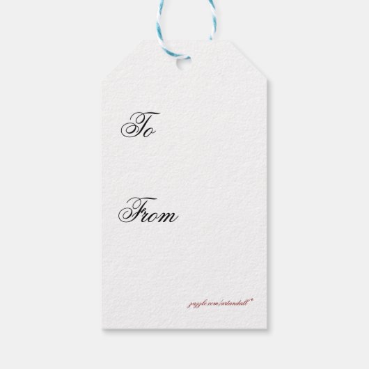 VADER CHRISTAS STICKER CADEAULABEL (Achterkant)