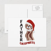 Vader Crispness! Bacon Briefkaart (Voorkant / Achterkant)