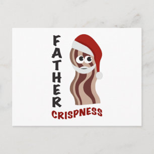 Vader Crispness! Bacon Briefkaart