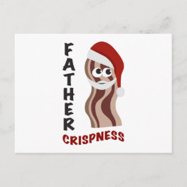 Vader Crispness! Bacon Briefkaart