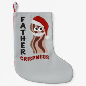 Vader Crispness! Bacon Kleine Kerstsok (Voorkant)