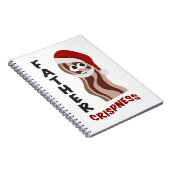 Vader Crispness! Bacon Notitieboek (Rechterzijde)