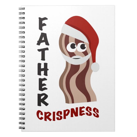 Vader Crispness! Bacon Notitieboek (Voorkant)