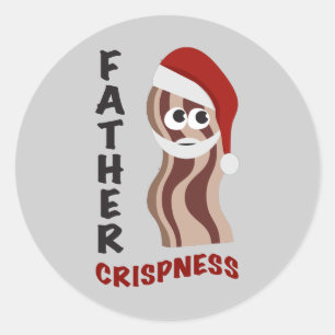 Vader Crispness! Bacon Ronde Sticker