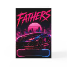 Vader Cyberpunk Auto Begroeting