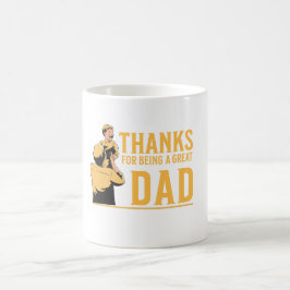 Vader-dag, Bedankt voor een geweldige vader Koffiemok