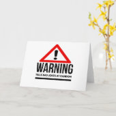 Vader dag geschenken van vrouw kaart (Gele Bloem)