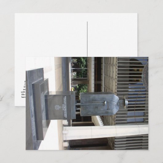 Vader Damien Briefkaart Honolulu, Hawaii (Voorkant / Achterkant)