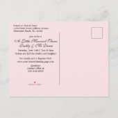 Vader Daughter Dance Little Mermaid Theme Uitnodiging Briefkaart (Achterkant)