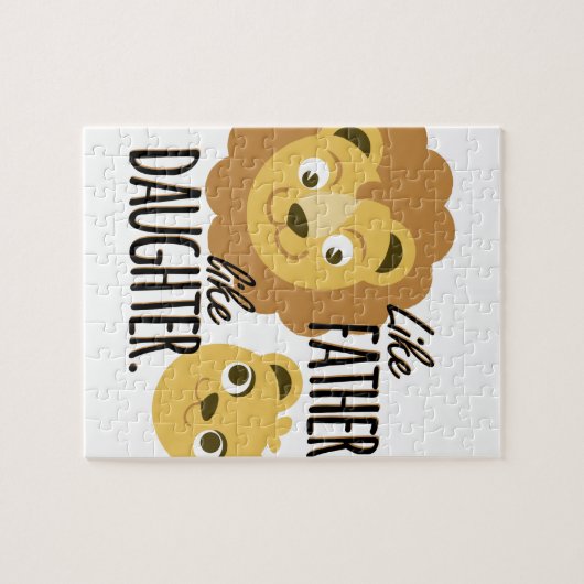 Vader Daughter Legpuzzel (Horizontaal)