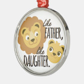 Vader Daughter Metalen Ornament (Links)