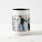 Vader Daughter Persoonlijke foto Mok (Midden)