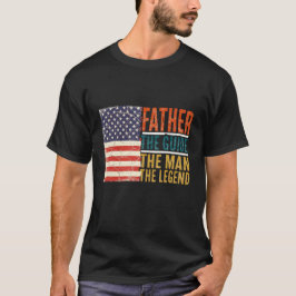 Vader de gids de man de legende t-shirt