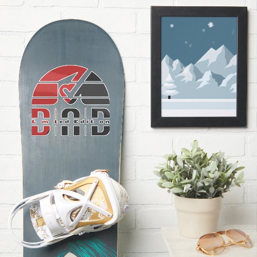 Vader: De onvoorwaardelijke liefde van een vader u Sticker (Snowboard)