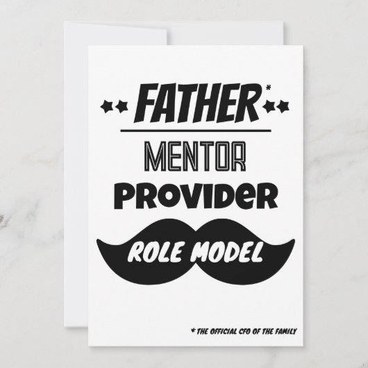 Vader: De ultieme MVP Feestdagenkaart (Voorkant)