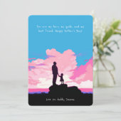 Vader de Ultimate Guide | VADERDAG Feestdagenkaart (Staand voorkant)