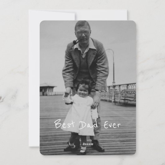 Vader de Ultimate Guide | VADERDAG Feestdagenkaart (Achterkant)