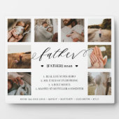 Vader Dictionary Definition 8 Foto Collage White Fotoplaat (Voorkant)