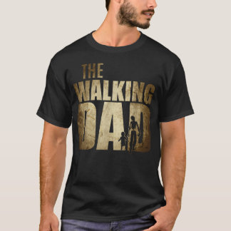 Vader die Vader loopt voor Verjaardag Vaderdag T-shirt