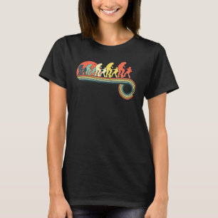 Vader die voetbal speelt met Son Love Retro  T-shirt