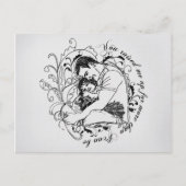 Vader & Dochter Briefkaart (Voorkant)