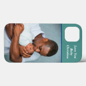 Vader Dochter Familie Naam Foto Custom Case-Mate iPhone Case (Achterkant (horizontaal))