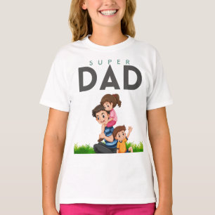 Vader-dochter liefde T-shirt voor vrouwen - vieren