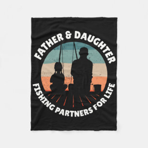 Vader Dochter Vissen Partners Voor Het Leven Papa Fleece Deken
