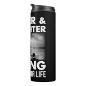 Vader _ Dochter Vist partners voor het leven Vader Thermosbeker (Geroteerd rechts)